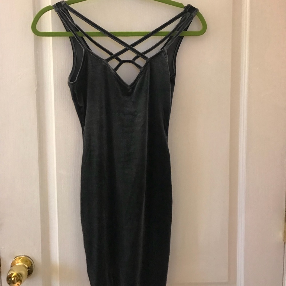 Fashion nova grey dress